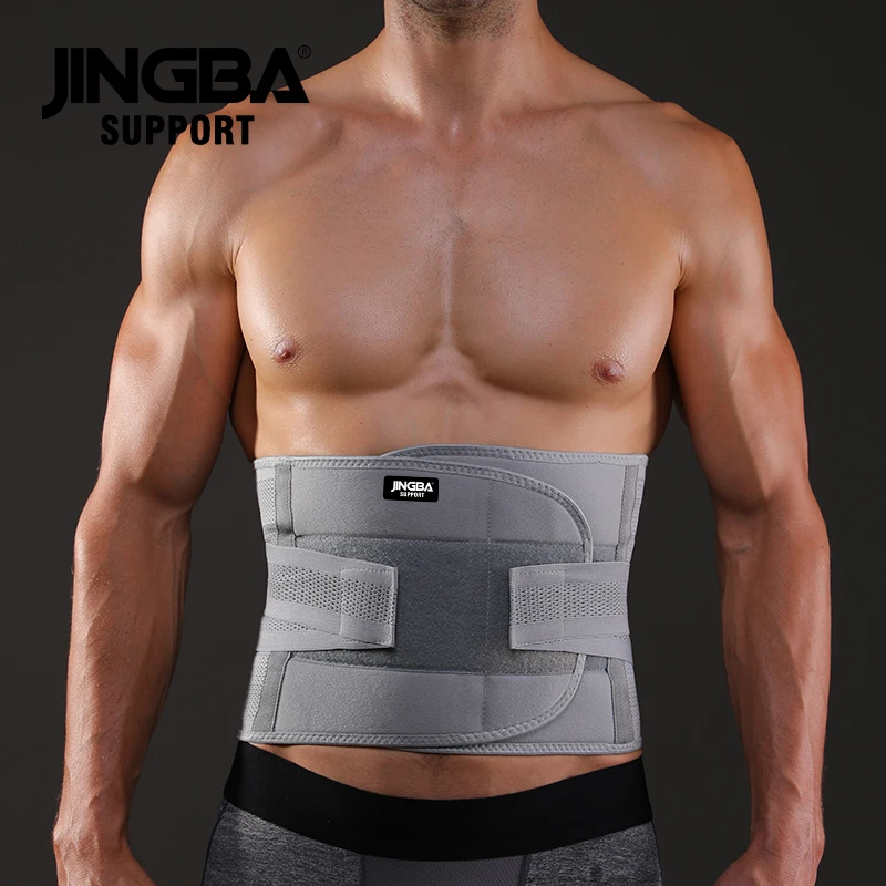 

JINGBA New Colors Best-Selling Unisex Adjustable Sweat Waist Back Support Fitness Sport Customize Lumbar Belt Waist Back Support