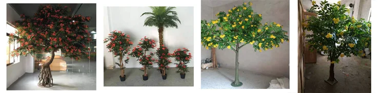 wholesale mini artificial white cherry blossom tree for home decoration