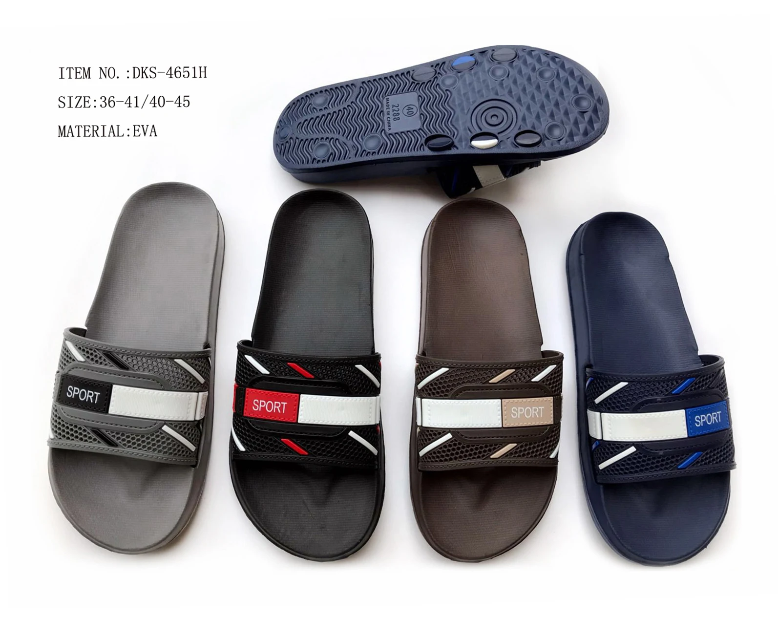 

2020 EVA Slippers Women Slides Men Shoes Cheap, Customized color