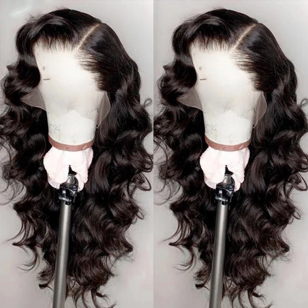 

Deep Body Loose Wave Pre plucked Vendor Wholesale high grade virgin brazilian hair wigs human hair lace front hd lace wig