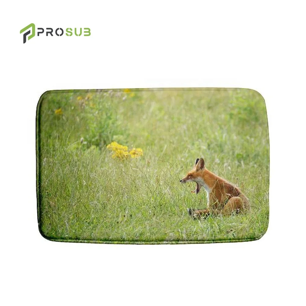 Prosub Sublimation Mat Waterproof Non Slip Heat Transfer Easy Clean Door Mats Indoor Outdoor Entrance Floor Mats for Home Decor