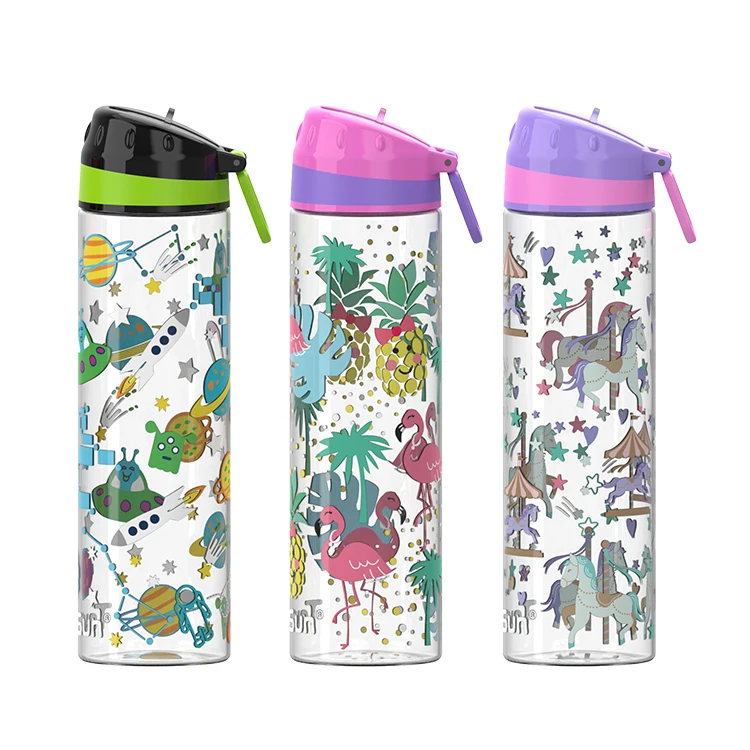 

650ml plastic tritan water bottle for school kids water bottle water bottle