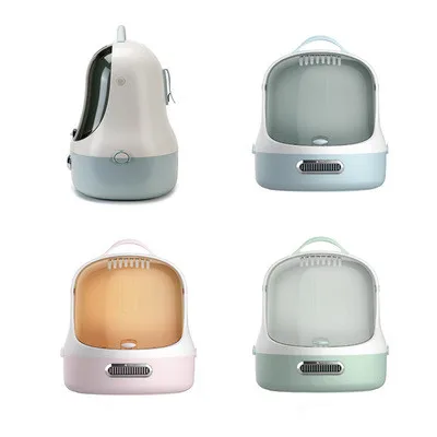 

New Panoramic Cabin Small Pet Cage Transparent Portable Small Cat Cage