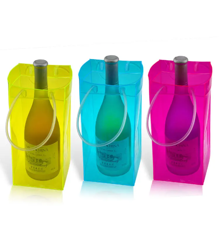 

PVC Wine Cooler Bag Ice Bag For Wine