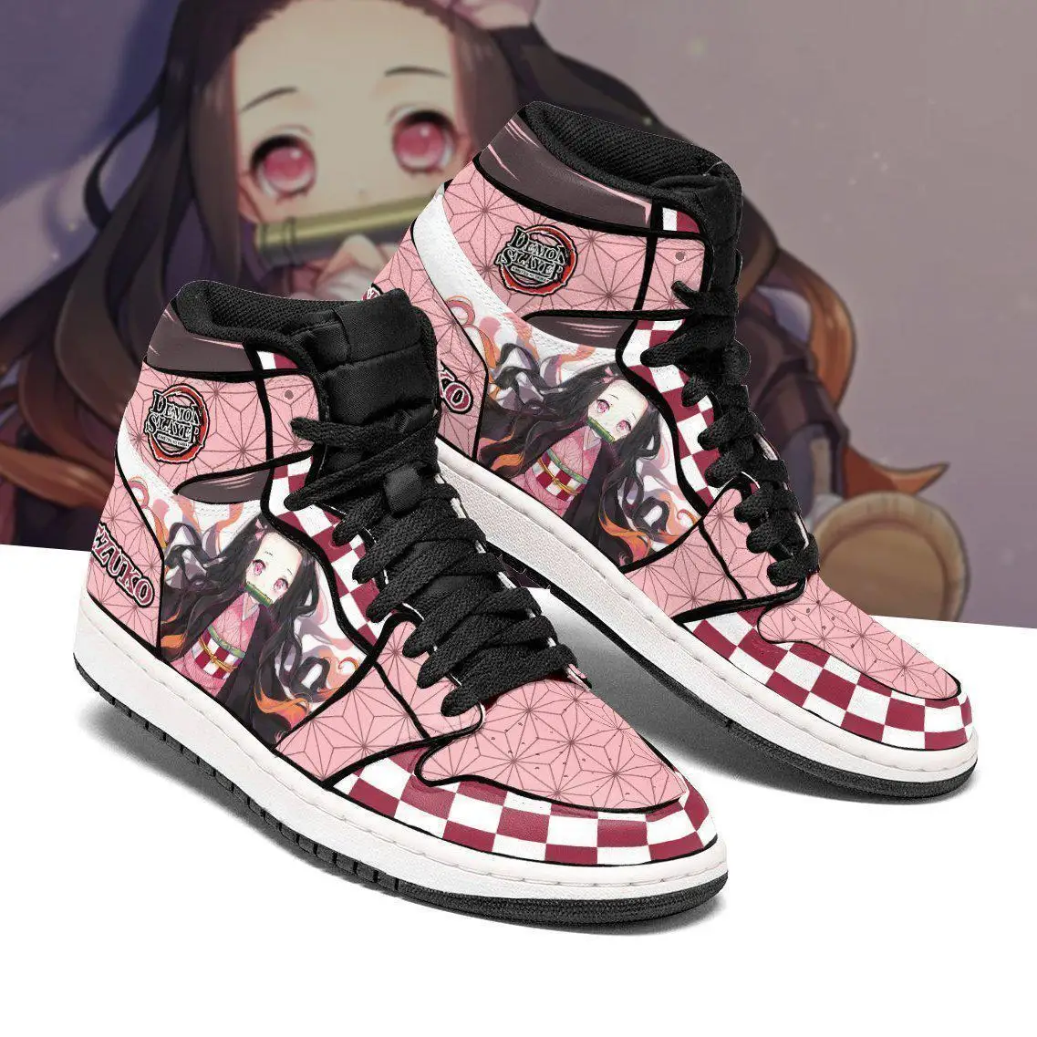 

DIY Anime Fan Sneakers nezuko skill demon slayer Mens Womens Basketball Shoes Custom Trainers Casual shoe