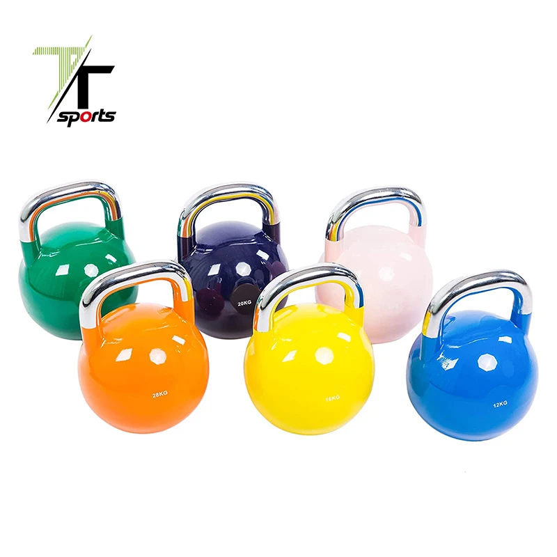 

TTSPORTS Pro Grade Steel Competition Kettlebell, Colourful or customized