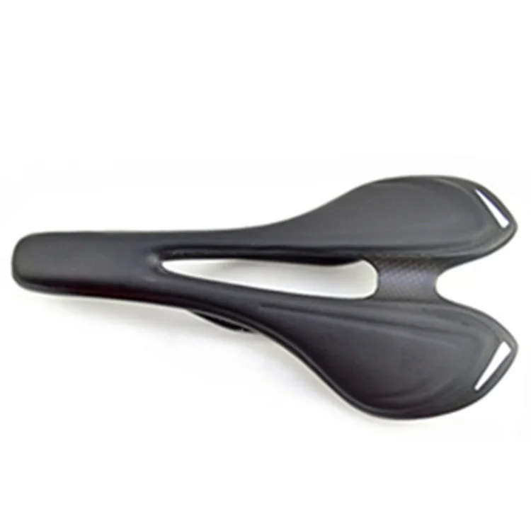 

Free shipping 2021 fashionable MTB bike carbon fiber bike seat cycling saddle, Black/customer
