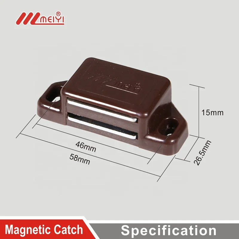
Meiyi plastic magnetic door catch cabinet cupboard catches magnet 
