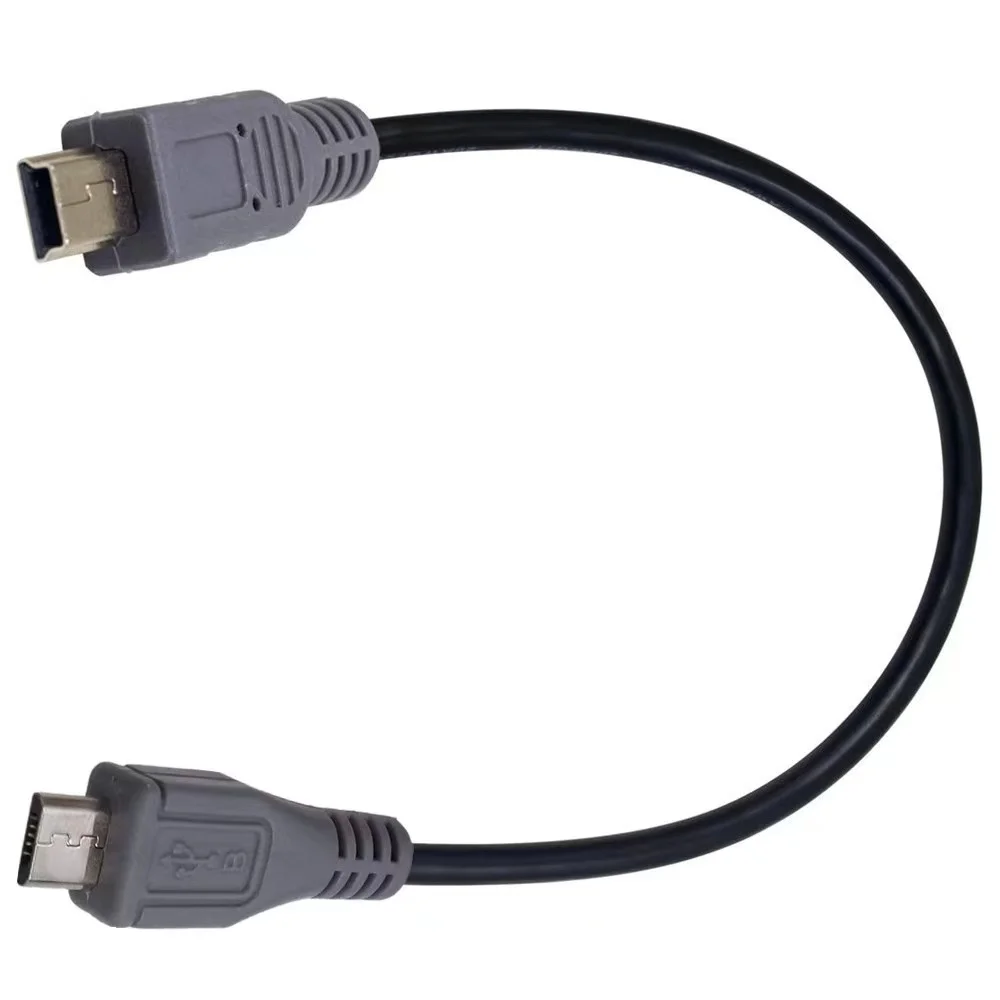 

USB Micro Male to Mini Male OTG Cable (Black) (1m), Colorful