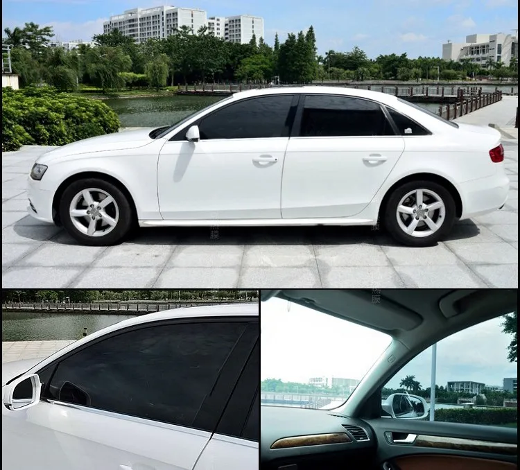 Uv Block Polarized Car Window Tint Film Side Glass Stickers Black Ch05 Ch20 Ch35 Ch50 1ply Solar