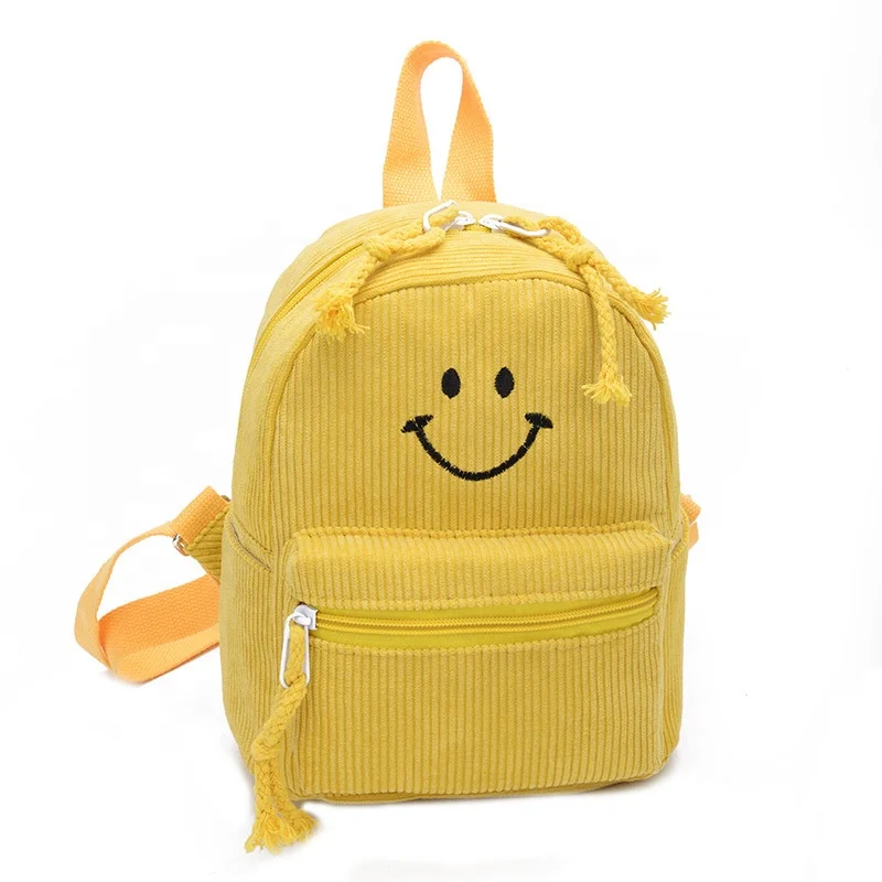 

Color Nice Quality Travel College School Girls Shoulders Backpack Bags, Yellow, red, green, black, gray, brown, pink, rose red