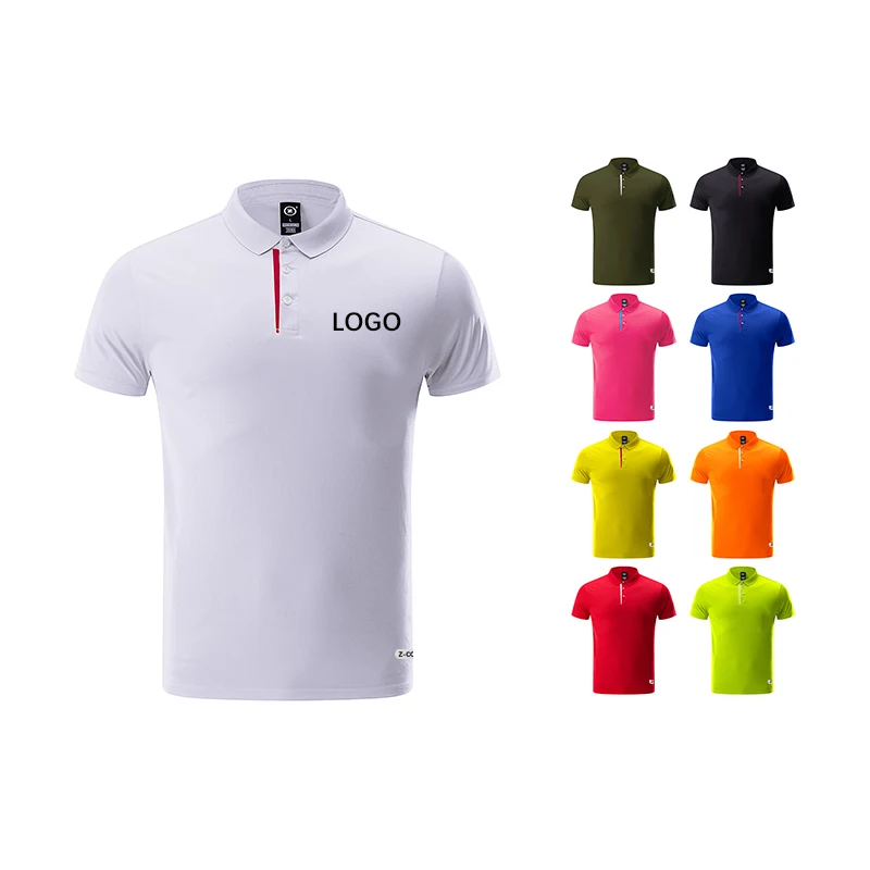 

Wholesale High Quality Men Golf Wear Polo Shirt Custom Blank Short Sleeve T-shirt