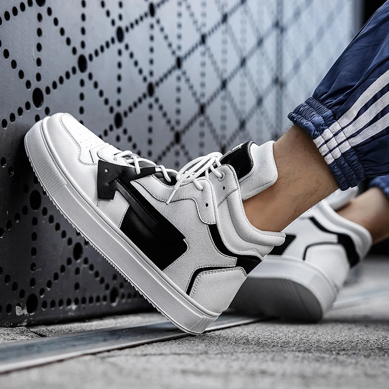 

2021 high-top sneakers white men's shoes casual fashion hip-hop shoes men's sneakers trend coolest sneakers
