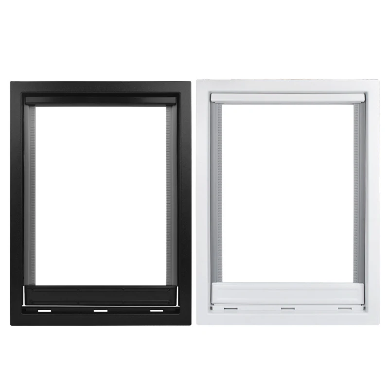 

Dog Door with Soft Transparent Magnetic Flap Easy to Install PVC Magnet Positioning Large Dog Door, As picture