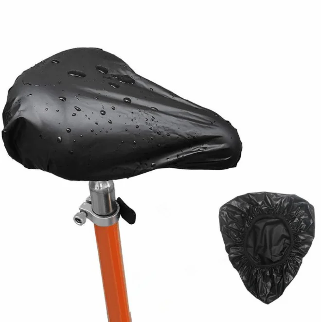 

RTS Wholesale 100% Nylon Waterproof Bicycle Saddle seamless Cover Bike Seat Cover