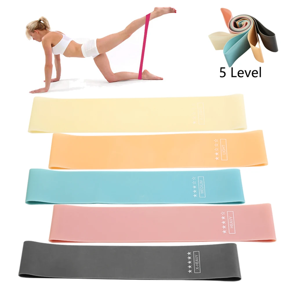 

Fitness Elastic Resistance fit Exercise Training Workout Rubber Bands Sport Yoga Gym Strength Equipment