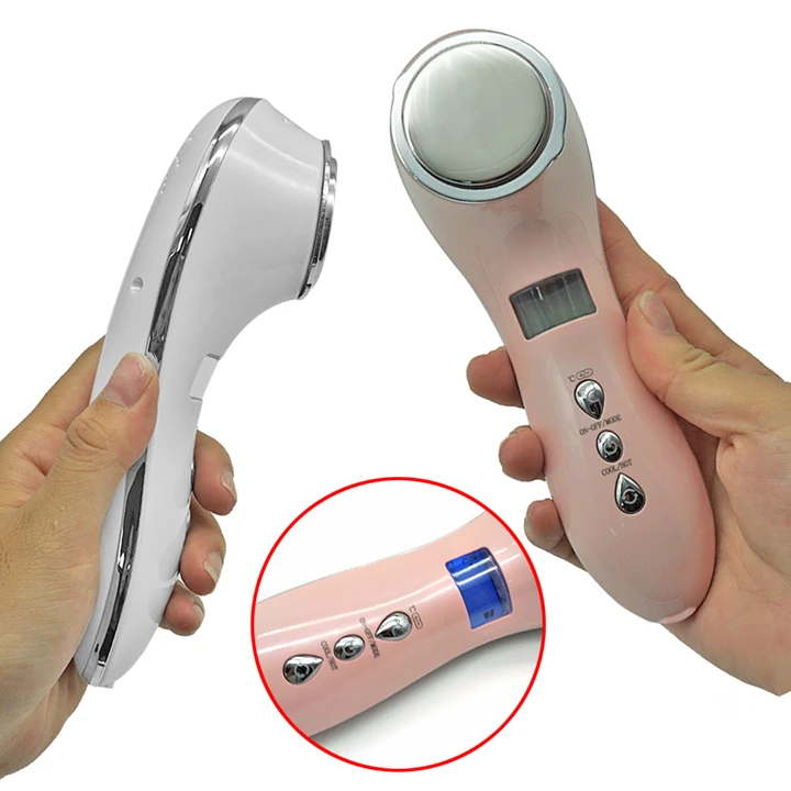 Facial Massagerportable Handheld Vibration Hot Cool Skin Care Device Buy Rechargeable Hot 6593