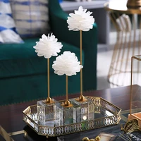

Luxury modern living room home art decoration accessories color stones
