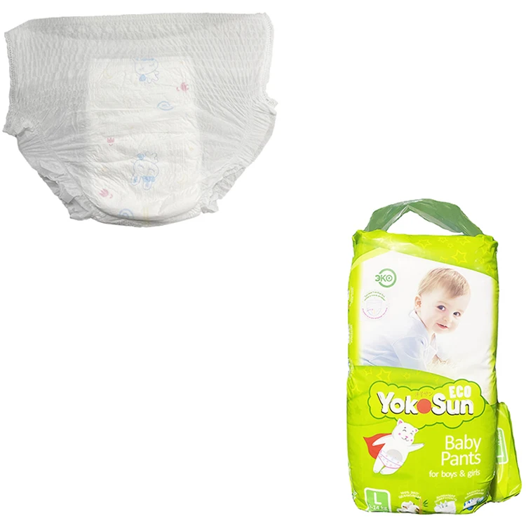 

FSC GMPC CE ISO13485 BSCI BIODEG all sizes diapers best quality disposable baby diaper pants