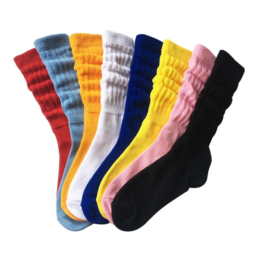 

WD-6 women colorful fashionable slouch socks cotton women socks