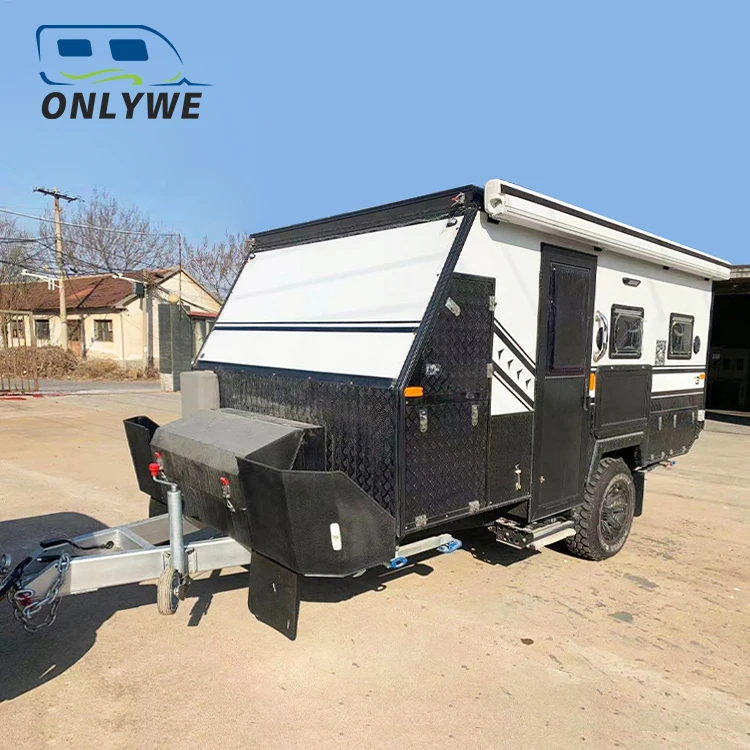 

ONLYWE RV aluminium home campers travel trailer caravan, Customised