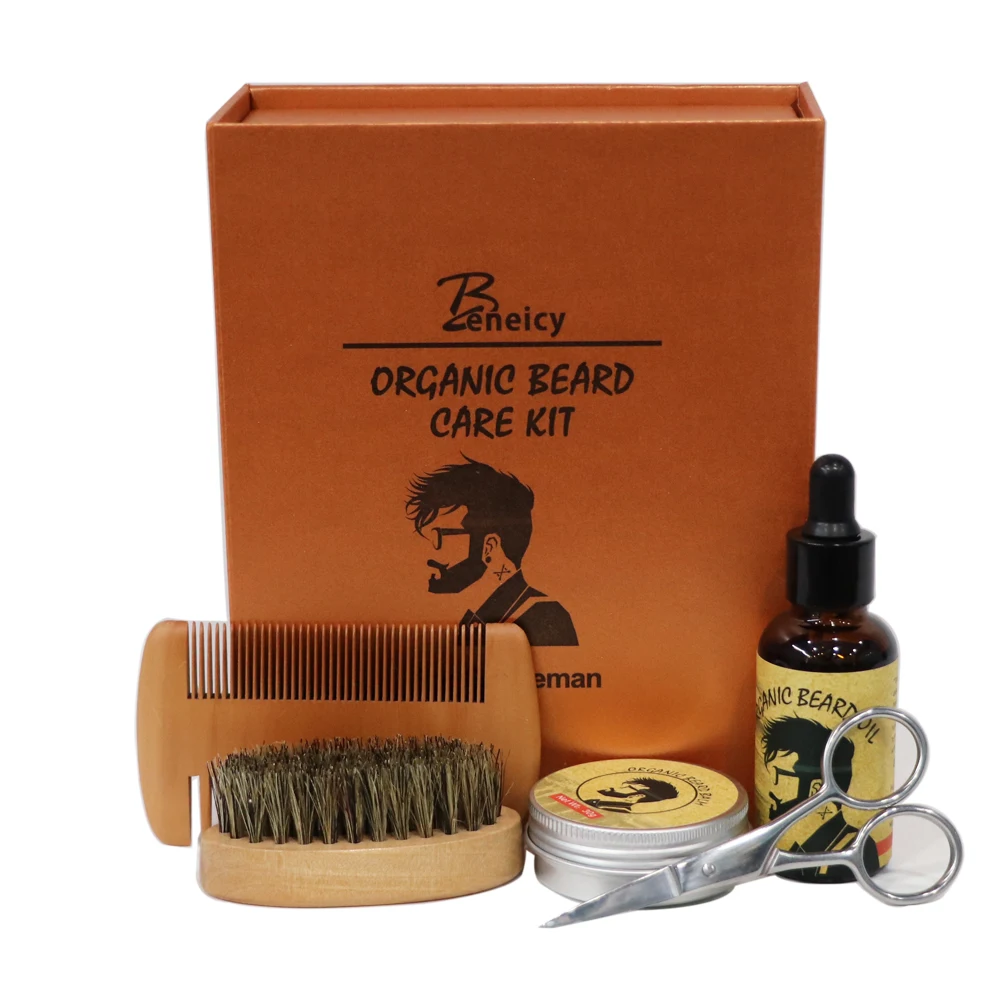 

Provide Free Samples And Low MOQ Kit Mens Beard Oil Private Label