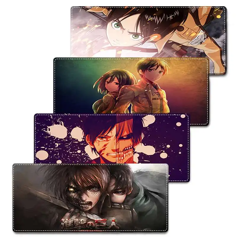 

Attack on Titan New Design Silicone Anti-slip Desk Table professional mouse pad Size for 400x900x2mm, Oem