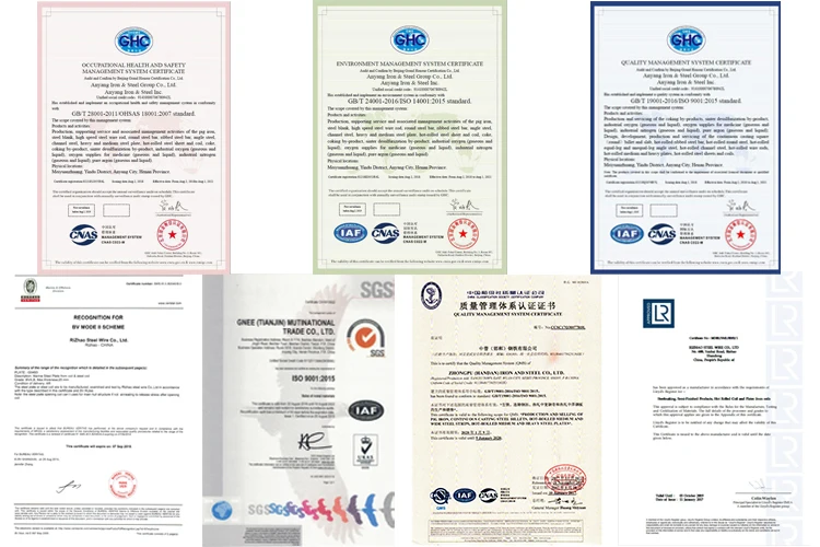 CERTIFICATIONS