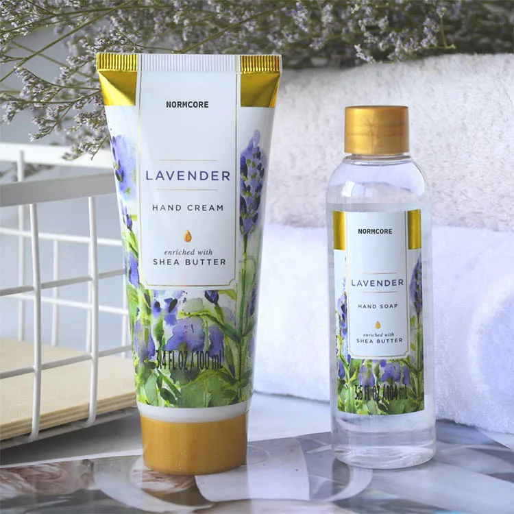 

OEM/ODM Hot Selling Fragrance Skin Care Products Hand Cream Cosmetic PVC Bag Bath Gift Set, Customize colors