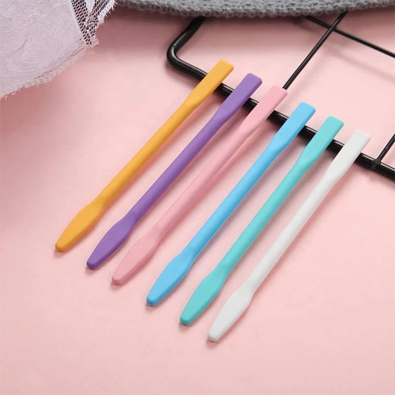 

Amazon Hot Sale 10cm 16cm Makeup Reusable Silicone Stir Stick for Mixing Resin Epoxy Making Glitter Tumblers DIY Crafts, Various colors