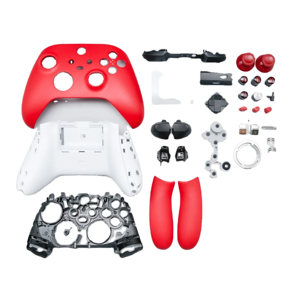 

Full Set Spare Parts Mando Control Cases Cover XSX Casa Controller Housings Shell For Xbox Series Seri S One X Controller