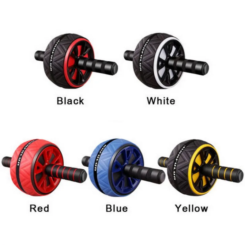 

Abdominal Press Wheel Roller Muscle Exercise Wheel Abdominal Exercise WheelRoller for Arm Waist Leg Exercise, Black