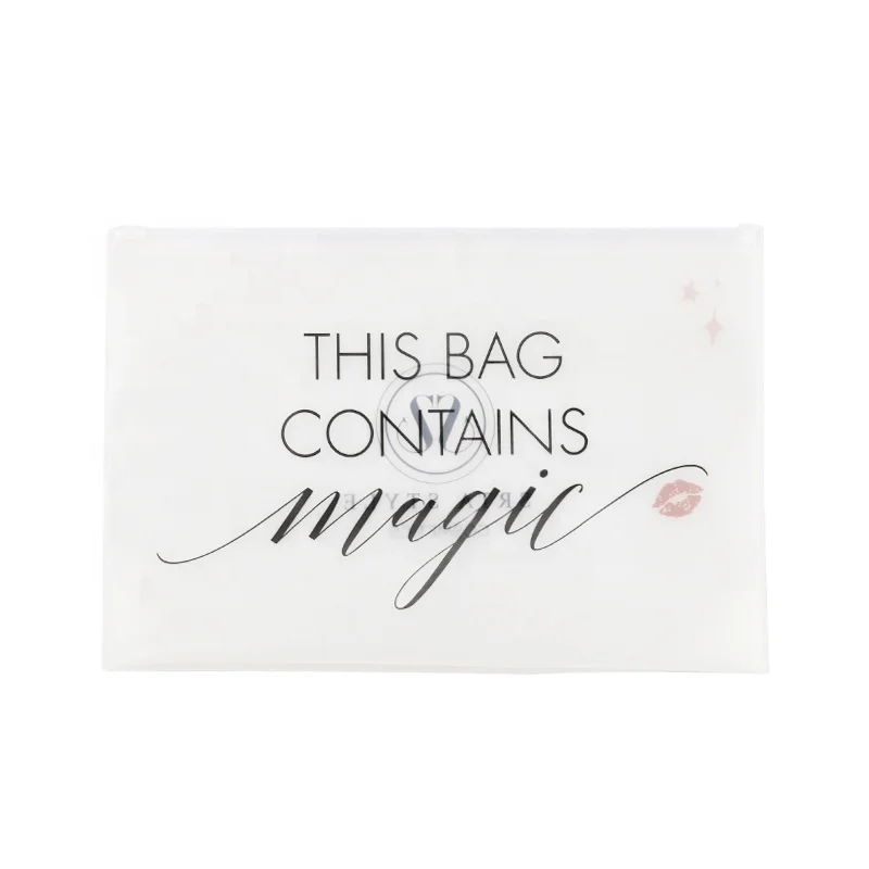

BSCI ISO Sedex FAMA Wholesale Clear Soft Vinyl Cosmetic Zipper Pouch Plastic Standing Pvc Zipper Pouch Bag with Snack, Transparents