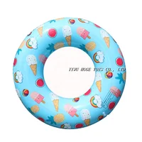 

Hot sale EN71 PVC colorful inflatable kids swim ring pool float circle for party