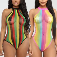 

2019 New Private Label African Swimwear Women Bikini One Piece Swimsuit