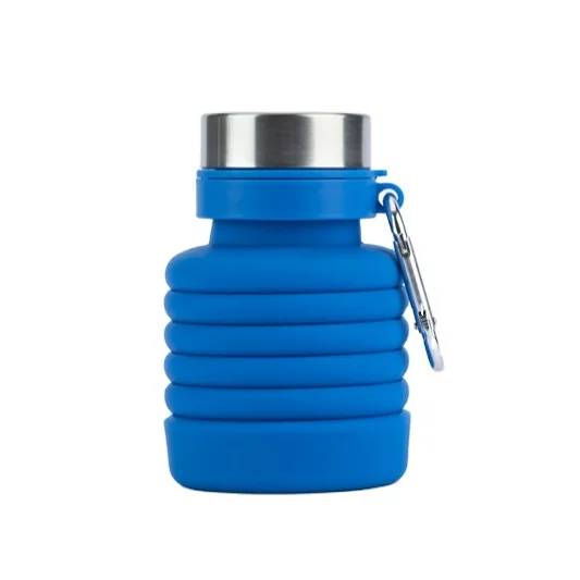 

Foldable Silicone Bottle Hot Sale Outdoor Water Bottle 2021 New Products Supply Free Sample Sports Water Bottle Foldable, Can be customized