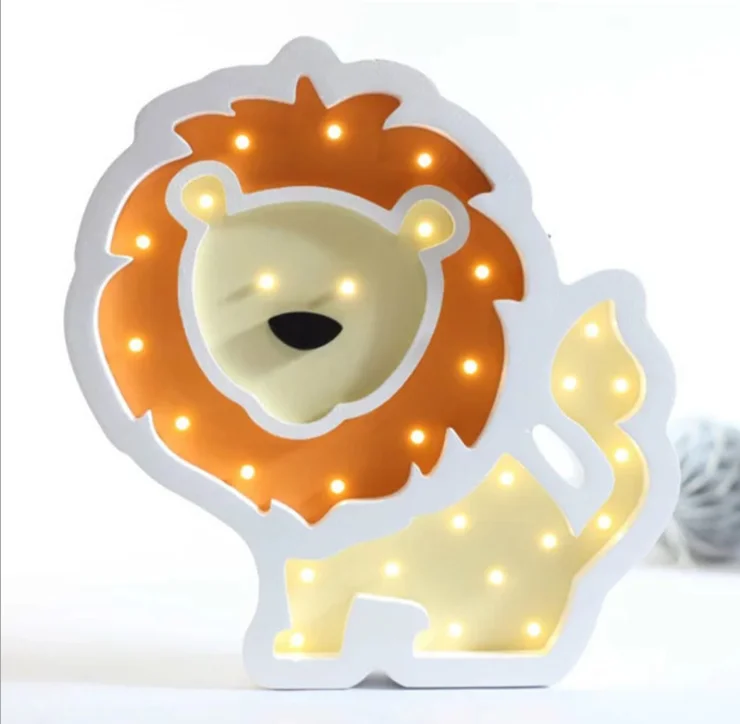 

Hot Selling Home Decoration Wooden Decoration Led Light Kids Wall Table Floor Decoration gifts, As shown