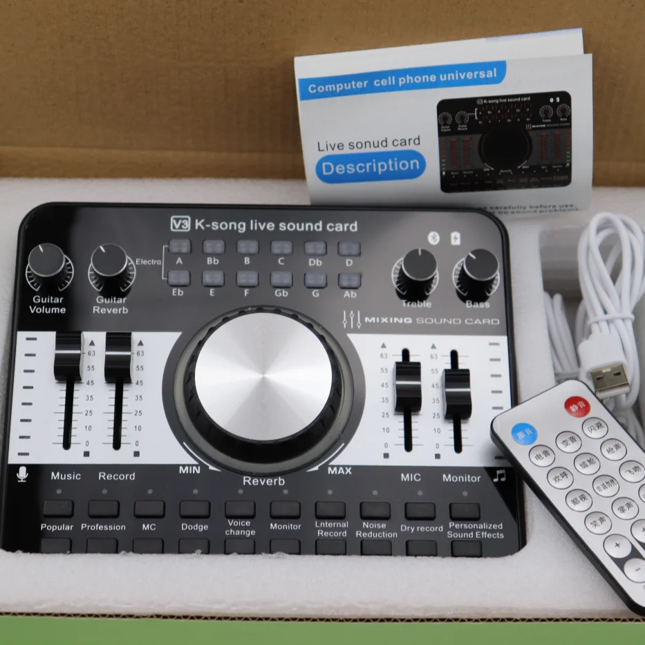 

New Product Usb External Audio Creative Sound Card Studio Recording