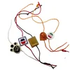 Wholesale Bullet Snap Lock Plastic Garment Hang Tag String in Stock