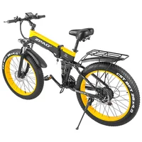 

48V 500W Motor 26" *4.0 Fat Tyre Folding Electric Bike Tektro Disc Brake Adjustable Stem E Bike