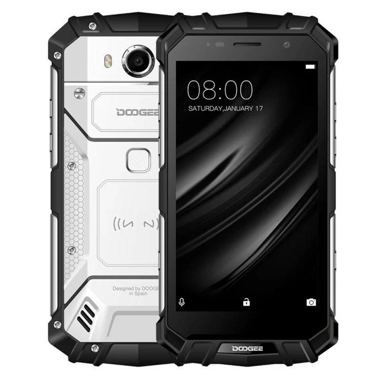 

Doogee S60 Lite IP68 Waterproof Mobile 4GB+32GB Phone 5580mAh Battery Cellphone Android 7.0 Triple Proofing Celular