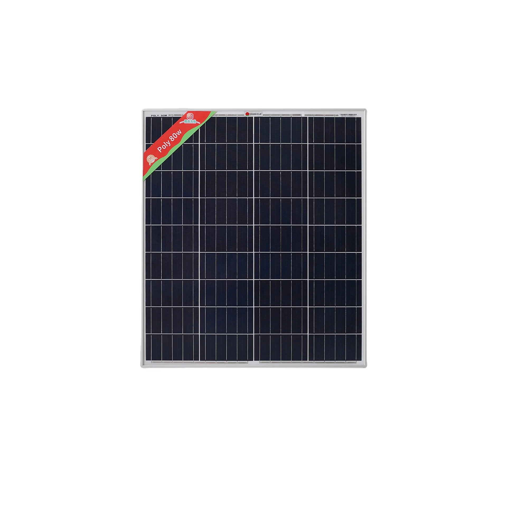 Manufacturer supplier 80W Light Energy Blue Waterproof Solar Power Panel