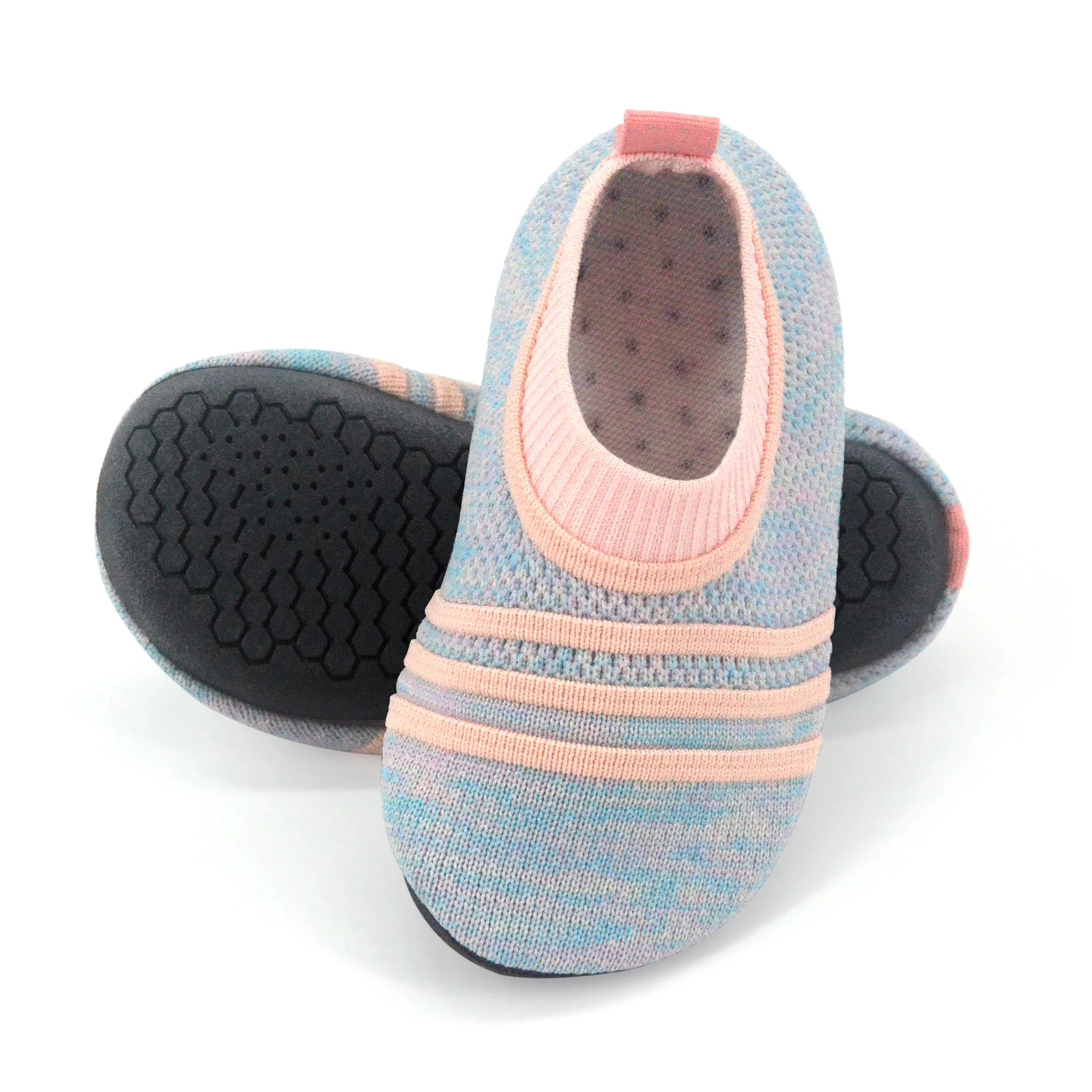 

Kids Toddler Slipper Socks with Rubber Sole Non-Slip House Slippers Breathable Shoes for Boys Girls