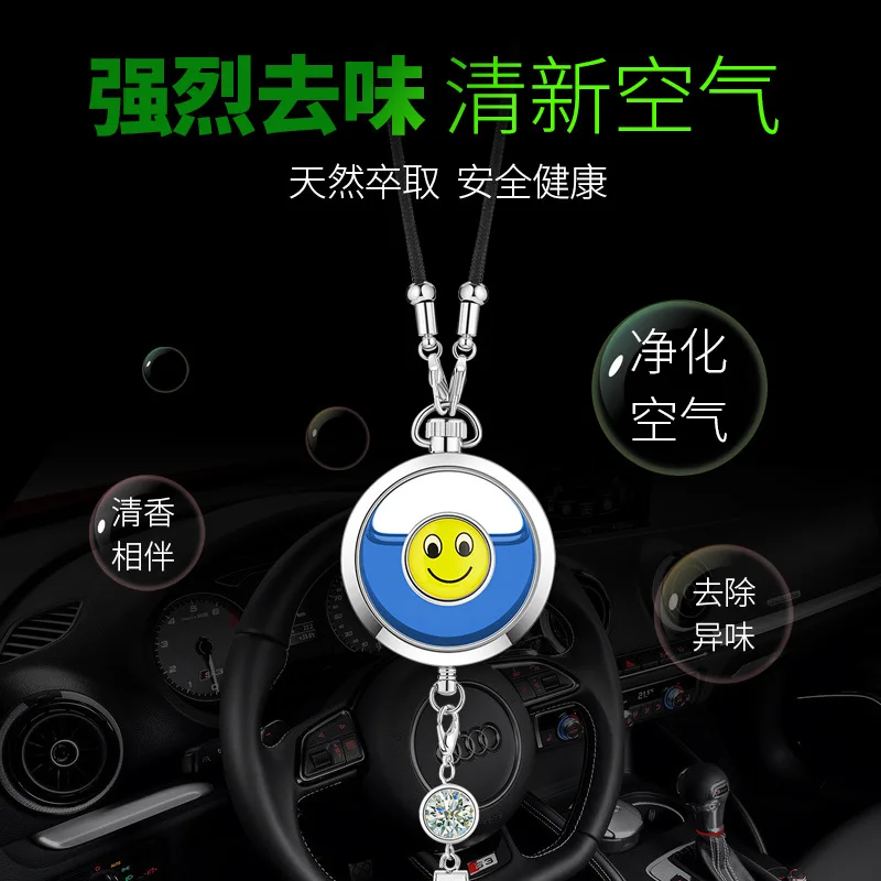 Hot Selling Car Air Freshener In Bulk Colorful Round Shape Inner Car