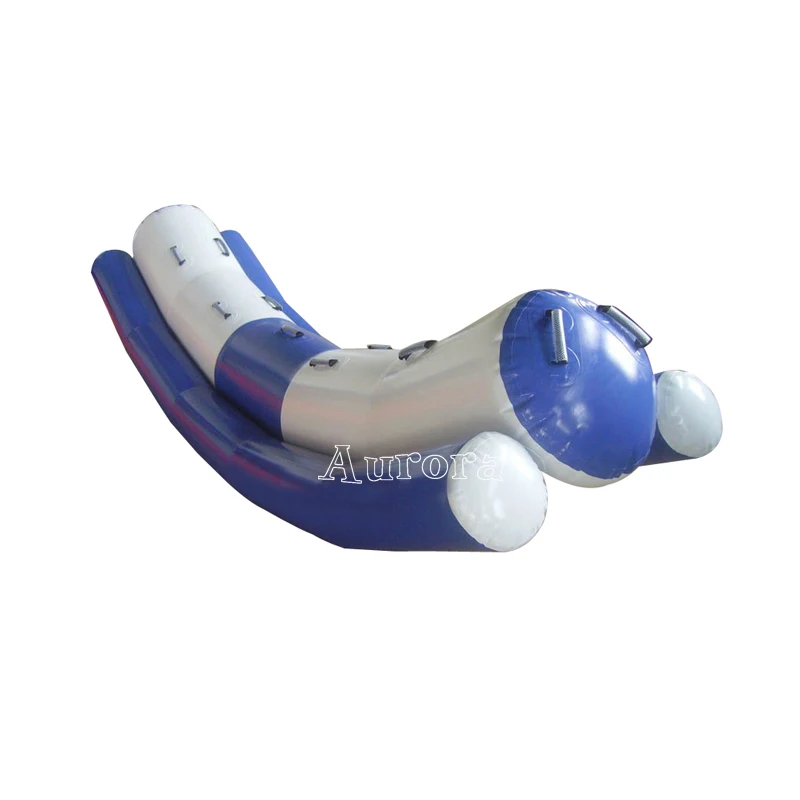 

Hot sale inflatable seesaw rocker floating water park game kids and adults for sale, Customized