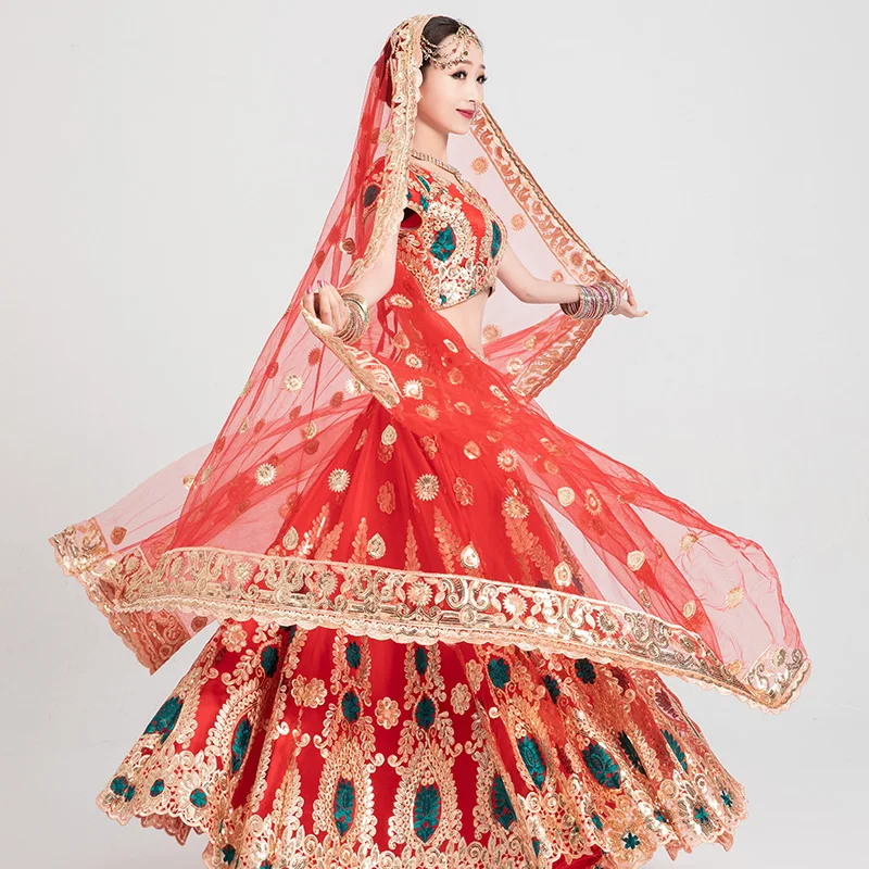 Pakistani traditional clothing Sequined Embroidered Skirt Suit sarees party wear wedding