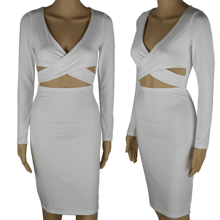 

2021 Tight Women Party Dresses Ladies Dresses Bodycon Fashion Womens Clothes Night Club Dress, Picture shown