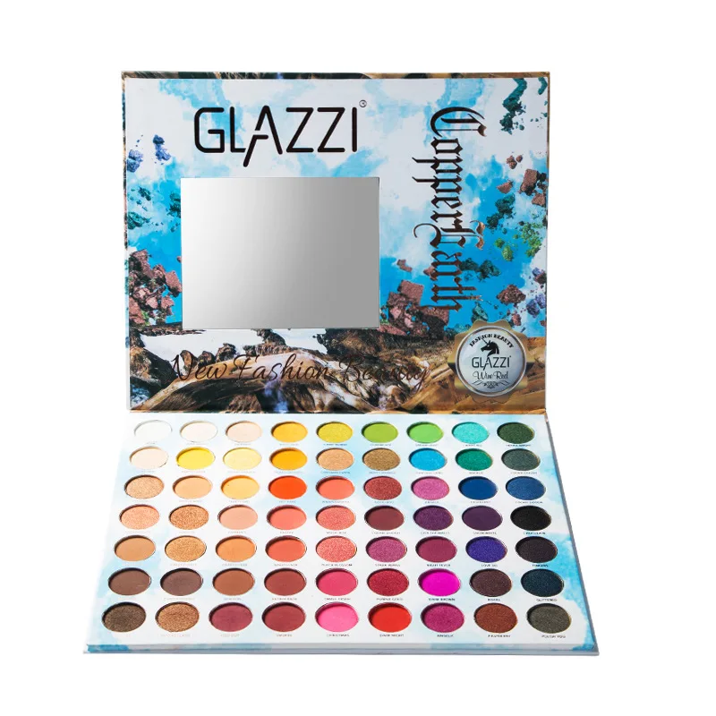 

GLAZZI Makeup Gorgeous 63 Color Make up Palette matte cosmetic Pigment Eye Shadow Kit