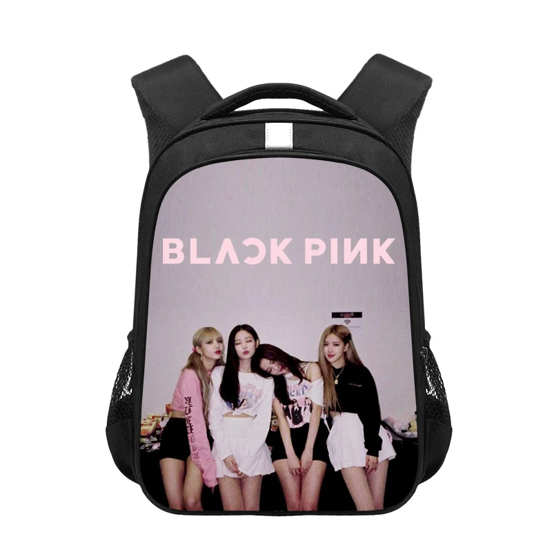 

Customize KPOP Blackpink Print Backpack for Teenager Boys Girls Children School Bags Women Rucksack Kid School Backpack Book Bag, Black with graphic prints