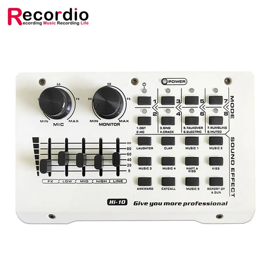 

GAX-H11 Hot Selling Sound Greeting Card Audio Interface Recording Studio Live Greeting Card With High Quality, Black&white